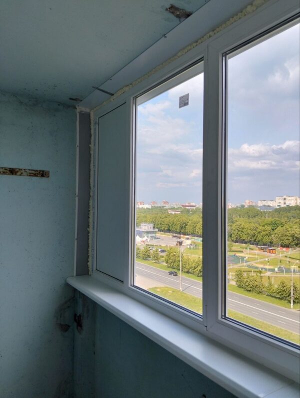 Остекление балконов в Тольятти после, ул. Революционная, д. 56 — Зелёная линия