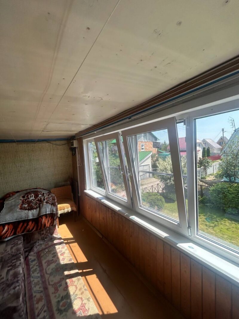 Окна для дачи, после