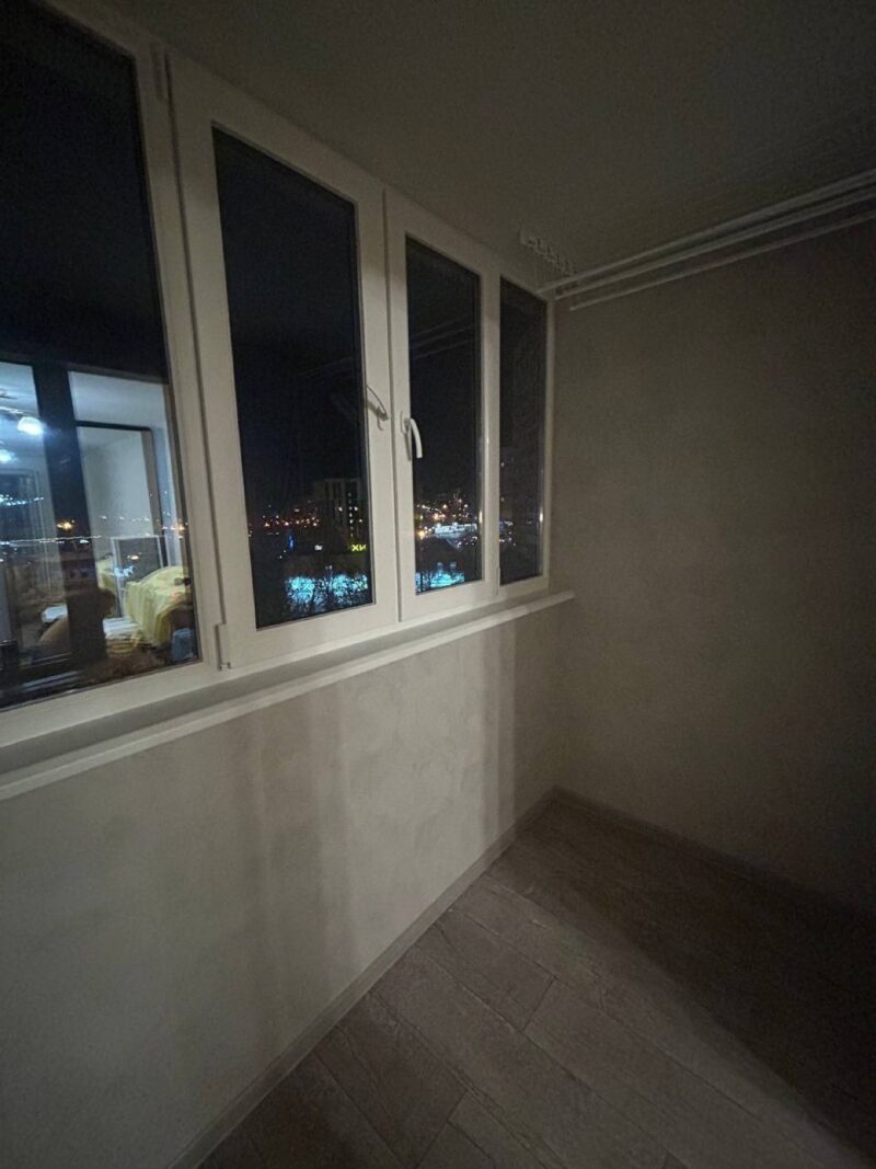 Балкон под ключ, после
