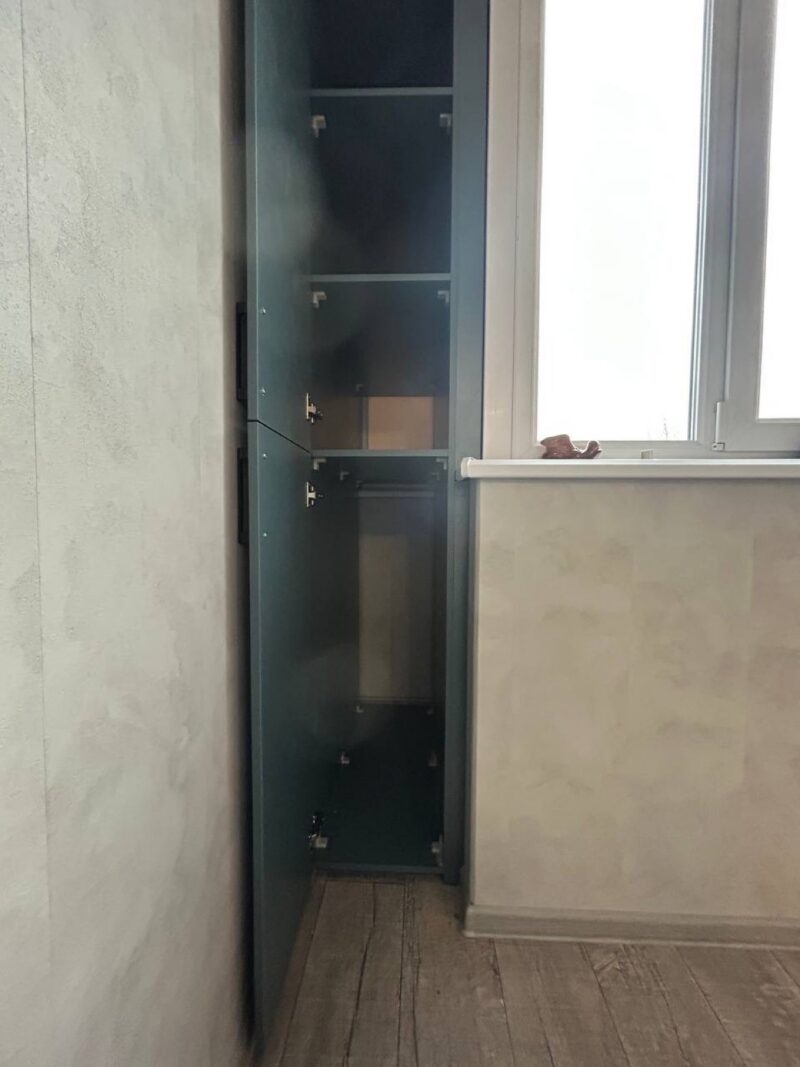 Балкон под ключ, после