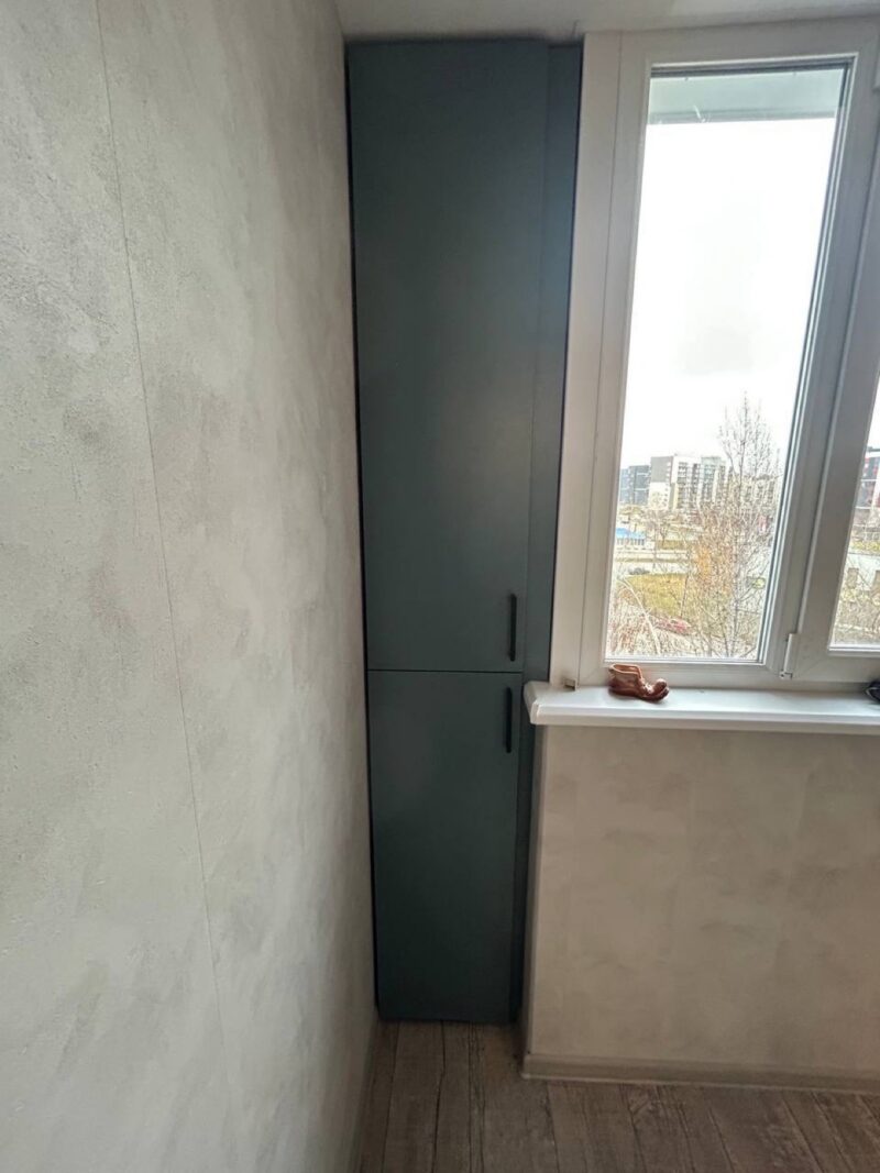 Балкон под ключ, после